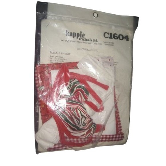 Kappie Originals LTD 1982 Chicken Scratch C1604 Joy Pillow 13"x18" Vintage - Picture 3 of 3